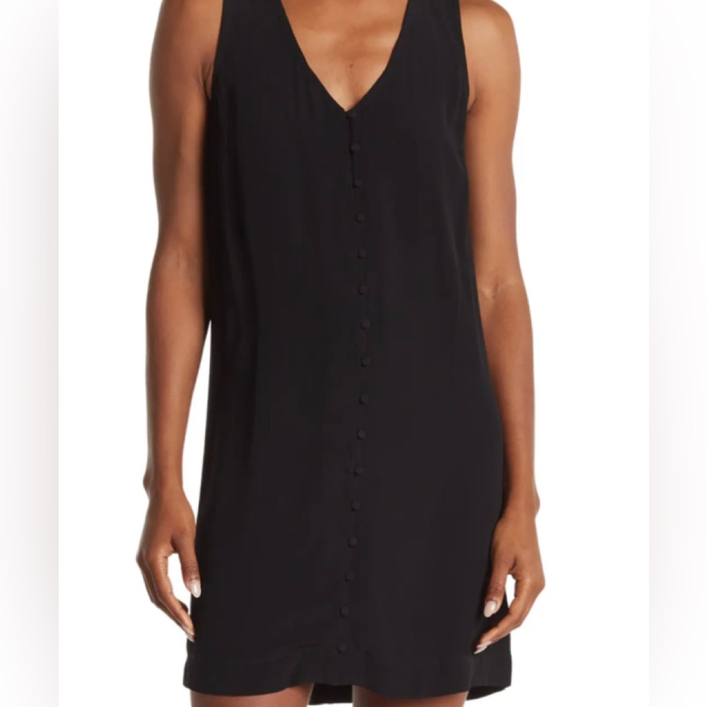 Madewell Heather Button Front Dress Small